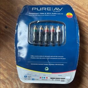 PureAV by Belkin Component Video & RCA Audio Cable Kit - new in packaging